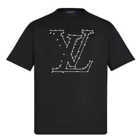 louis vuitton lv patch shirt.